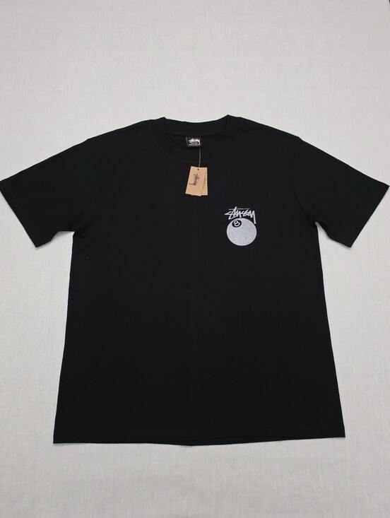 Stussy Other - 8 Ball Pigment Dyed Black Shirt Size Medium
